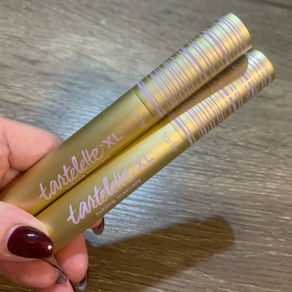 Bundle of Two Tarte Tartelette XL Black Tubing Mascara - Full Size New - Picture 1 of 5